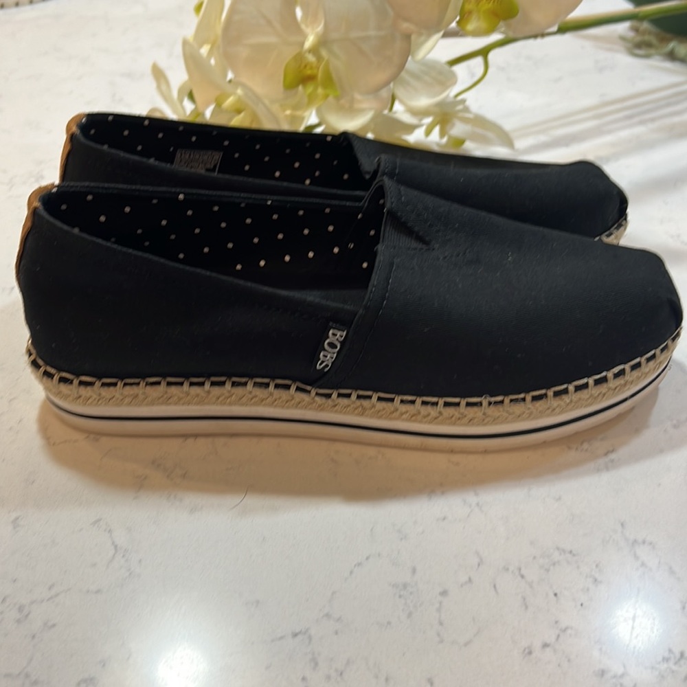 BOBS from Skechers Black Espadrilles - Picture 3 of 11